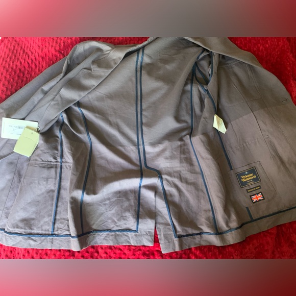 Vivienne Westwood MAN Men's Weighted Weave Blazer size 56 - Picture 12 of 16